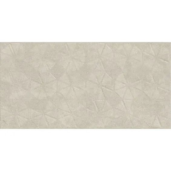 Carrelage mur Quality décor Floral crème mat rectifié 60x120 cm - Réflex Boutique