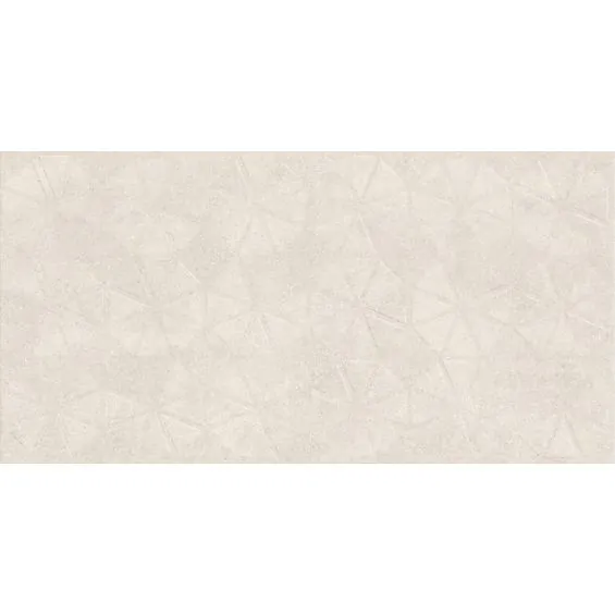 Carrelage mur Quality décor Floral blanc cassé mat rectifié 60x120 cm - Réflex Boutique