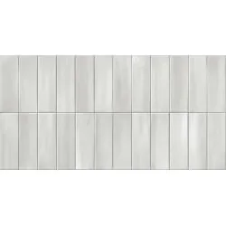 Carrelage mur effet zellige Lime blanc 32x62,5 cm