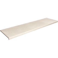 Plat de marche Travertin Calma blanc grisé 33x120,8 cm