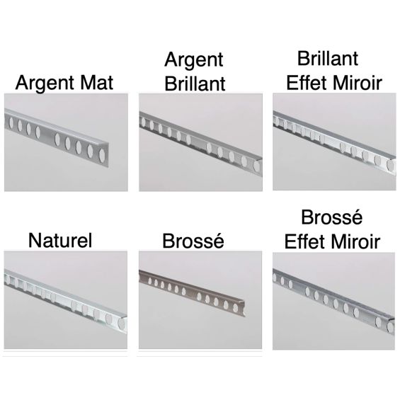 Différents coloris