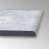 Margelle / plat de marche Pierre de Bali Météor Mix gris cendré R10 33x120cm