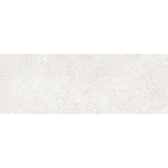 Carrelage mur Ancolie blanc 25x70 cm