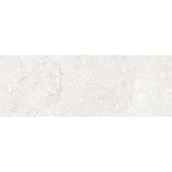 Carrelage mur Ancolie blanc 25x70 cm