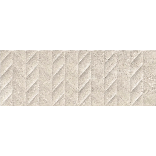 Carrelage mur Ancolie décor sable 25x70 cm