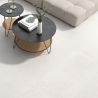 Carrelage sol effet pierre Link Blanc grisé 30x60 cm