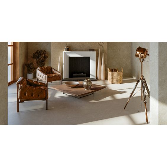 Carrelage sol extérieur effet pierre Ellora crèmeR10 3060 cm