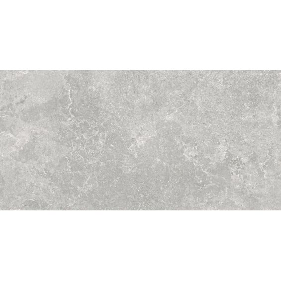 Carrelage sol effet pierre Kos gris 3060 cm