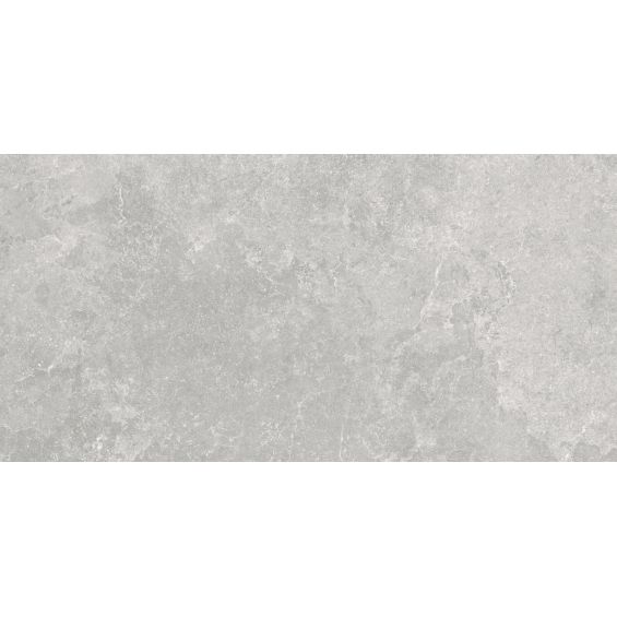 Carrelage sol effet pierre Kos gris 60120 cm