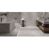 Carrelage sol effet pierre Kos gris 100100 cm