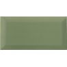 Carrelage mur Métro basic olive brillant 10x20 cm