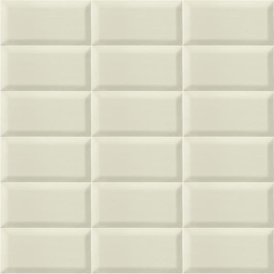 Carrelage mur Métro basic gris platine brillant 10x20 cm