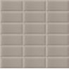 Carrelage mur Métro basic perle brillant 10x20 cm