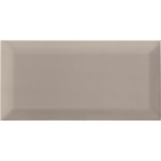 Carrelage mur Métro basic perle brillant 10x20 cm