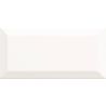 Carrelage mur Métro basic blanc brillant 10x20 cm