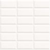 Carrelage mur Métro basic blanc brillant 10x20 cm