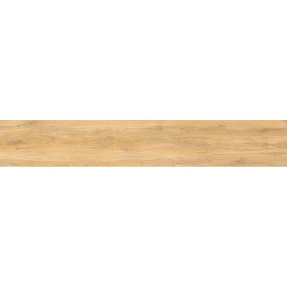 Carrelage sol imitation parquet Kornati miel 25x150 cm