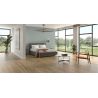 Carrelage sol imitation parquet Kornati naturel 25x150 cm