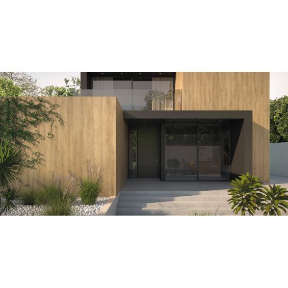 Carrelage sol extérieur effet bois Kornati naturel R11 20x120 cm