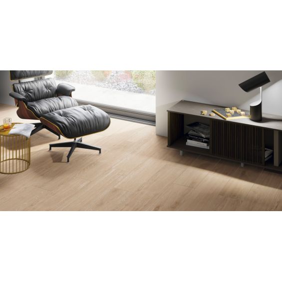 Carrelage sol imitation parquet Lesny nut 19.4x120 rect