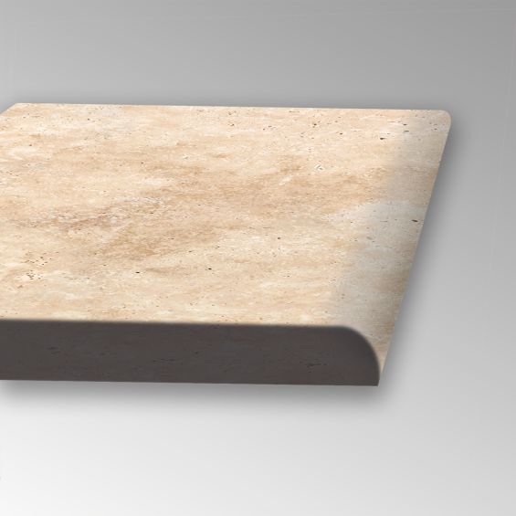 Margelle / plat de marche Tivoli beige Mix R10 33x120cm