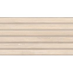 Carrelage mur Décor Kormati line beige 31,6x60 cm