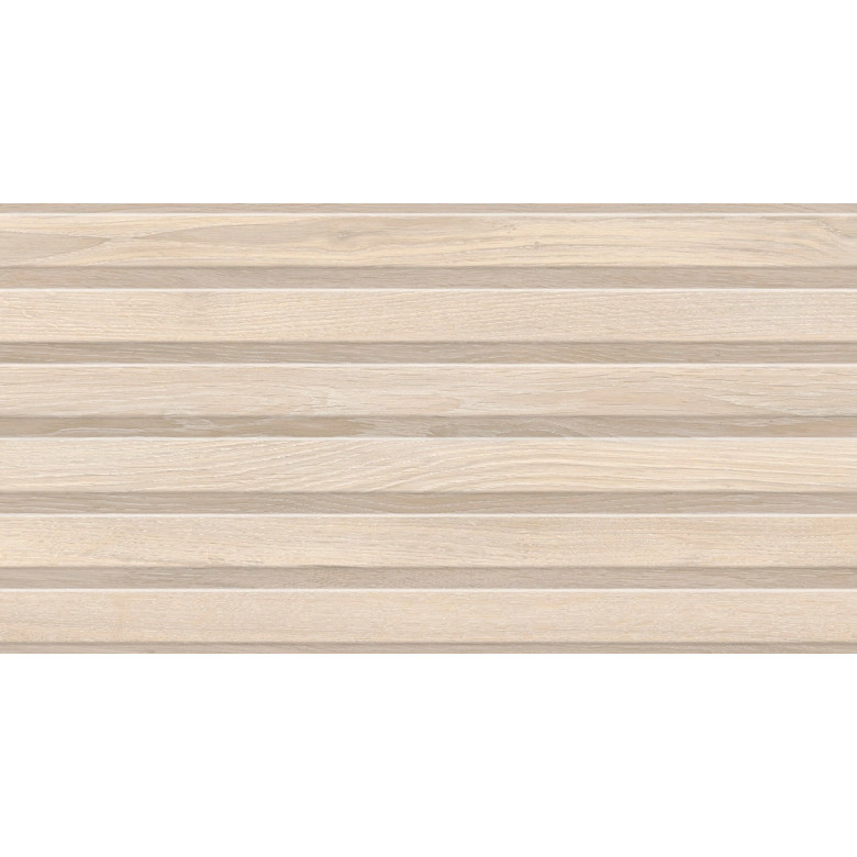 Carrelage mur Décor Kormati line beige 31,6x60 cm