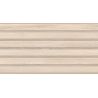 Carrelage mur Décor Kormati line beige 31,6x60 cm
