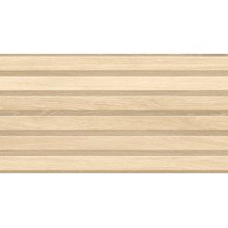 Carrelage mur Décor Kormati line miel 31,6x60 cm