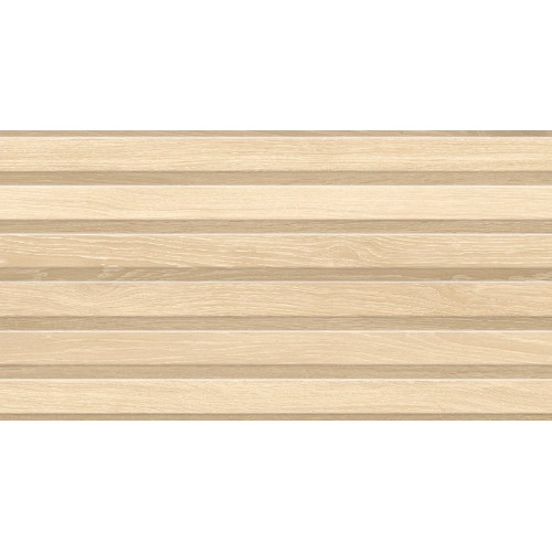 Carrelage mur Décor Kormati line miel 31,6x60 cm