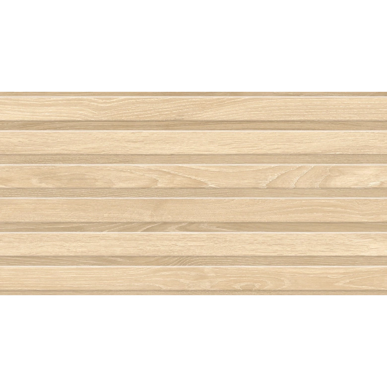 Carrelage mur Décor Kormati line miel 31,6x60 cm