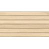 Carrelage mur Décor Kormati line miel 31,6x60 cm