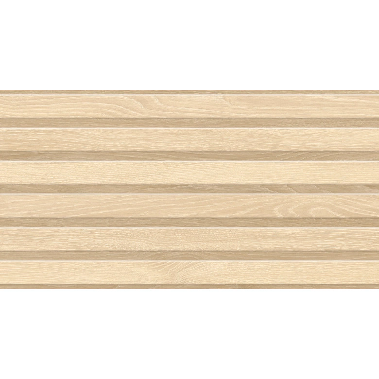 Carrelage mur Décor Kormati line miel 31,6x60 cm