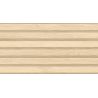 Carrelage mur Décor Kormati line miel 31,6x60 cm