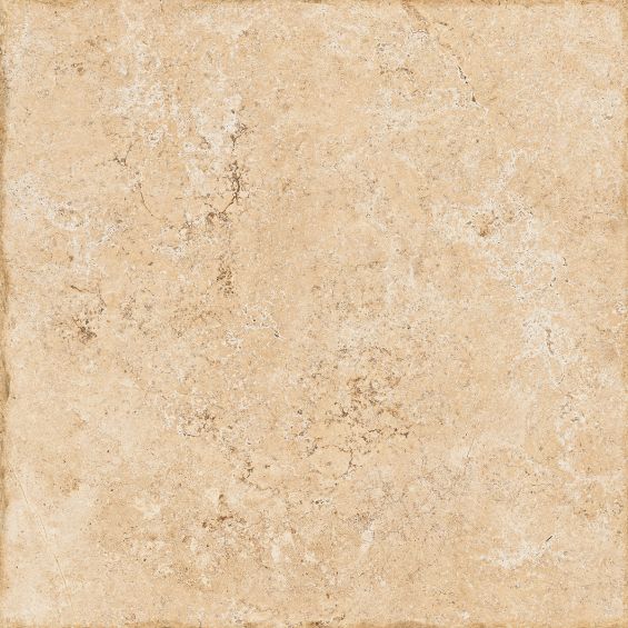Carrelage sol effet pierre travertin Pianosa terre 60x60 cm