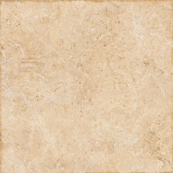 Carrelage sol effet pierre travertin Pianosa terre 60x60 cm
