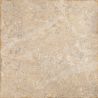 Carrelage sol effet pierre travertin Pianosa terre 60x60 cm
