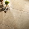 Carrelage sol effet pierre travertin Pianosa terre 30x60 cm