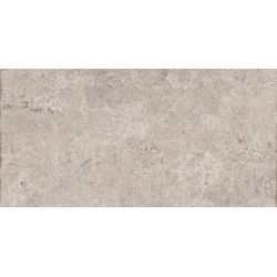 Carrelage sol effet pierre travertin Pianosa gris 30x60 cm