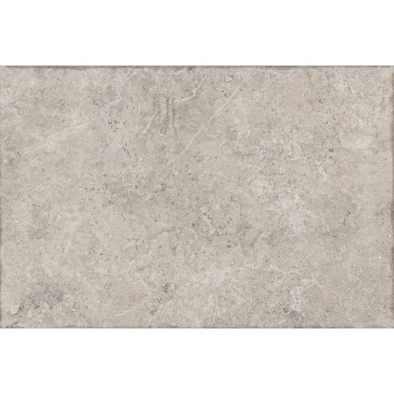 Carrelage sol effet pierre travertin Pianosa gris 60x90 cm