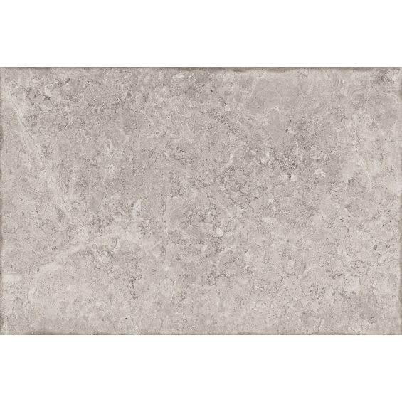 Carrelage sol effet pierre travertin Pianosa gris 60x90 cm