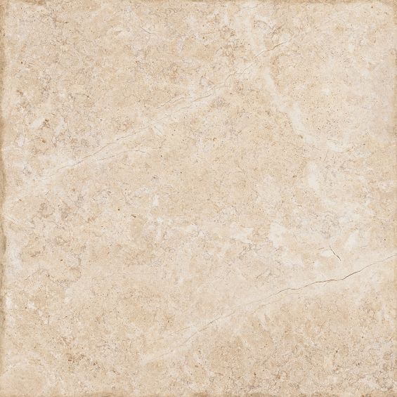 Carrelage sol effet pierre travertin Pianosa beige 60x60 cm