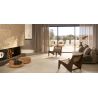 Carrelage sol effet pierre travertin Pianosa beige 60x60 cm