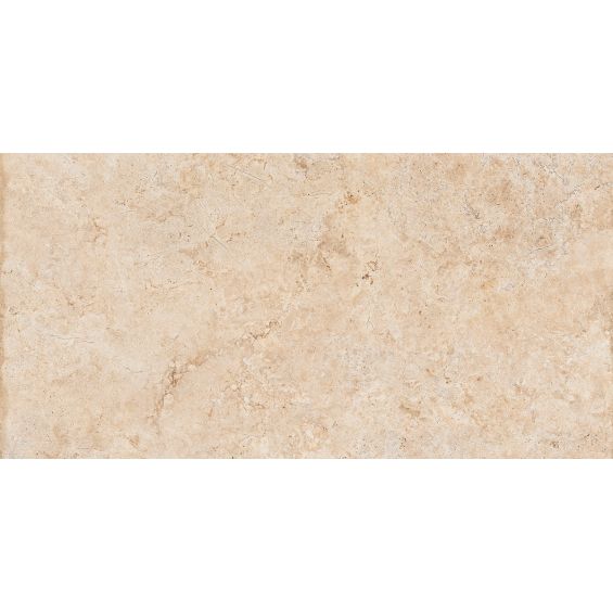 Carrelage sol effet pierre travertin Pianosa beige 30x60 cm
