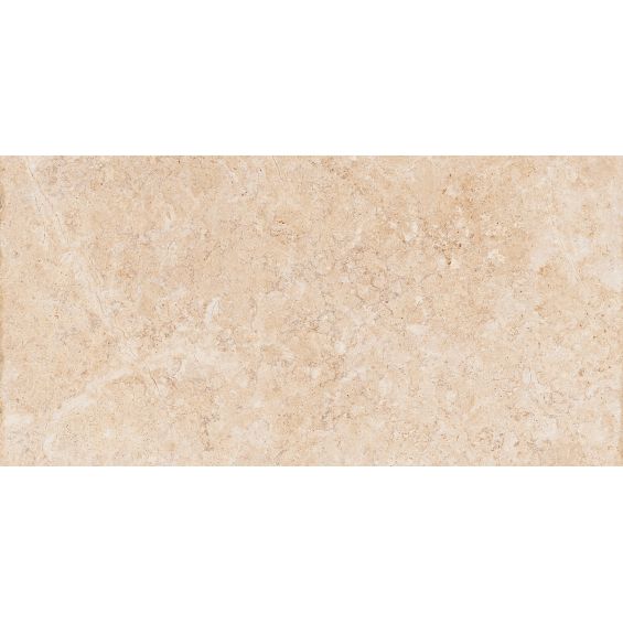 Carrelage sol effet pierre travertin Pianosa beige 30x60 cm