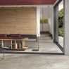  Carrelage sol extérieur effet pierre travertin Pianosa blanc grisé R10 60x60 cm