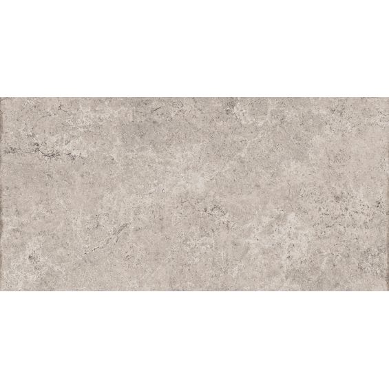  Carrelage sol extérieur effet pierre travertin Pianosa blanc grisé R10 60x120 cm