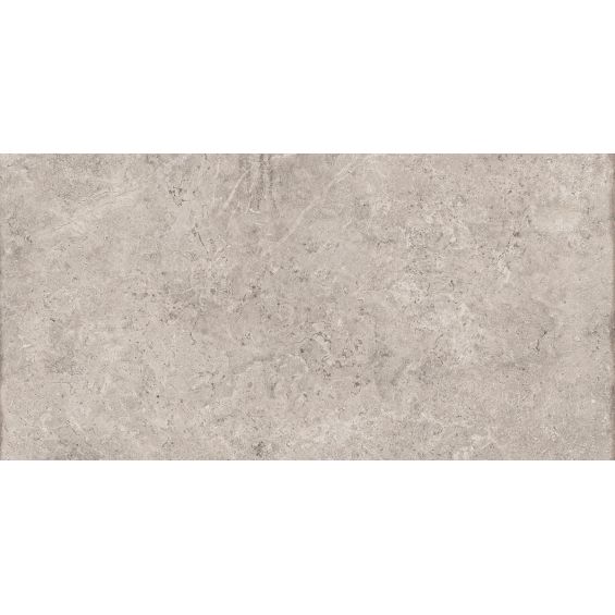  Carrelage sol extérieur effet pierre travertin Pianosa blanc grisé R10 60x120 cm