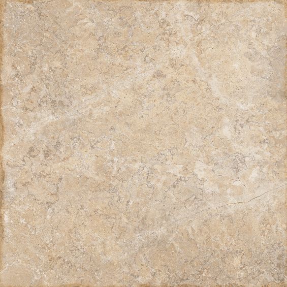 Carrelage sol extérieur effet pierre travertin Pianosa terre R10 60x60 cm