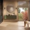 Carrelage sol imitation parquet Copernicia hêtre 20x120 cm